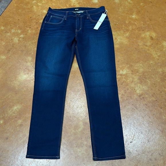 Nwt Hudson Dark Wash Straight Leg Jeans with Tags.
